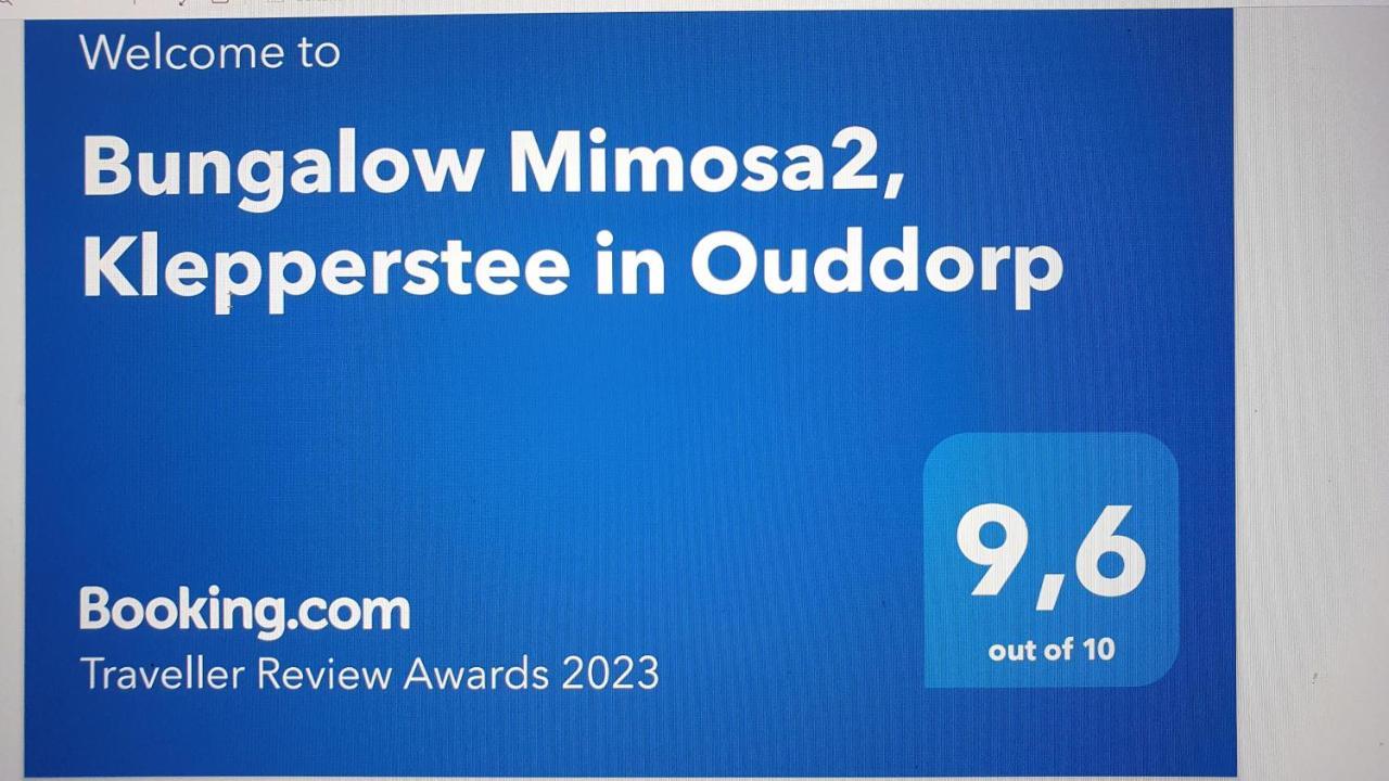 Bungalow Mimosa2, Klepperstee In Ouddorp Dış mekan fotoğraf